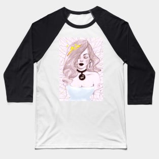 scorpio zodiac sign illustration for scorpio women Baseball T-Shirt